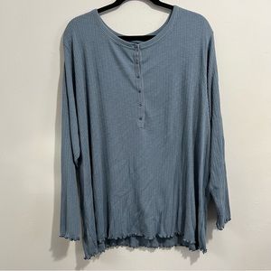 Rib-knit Long Sleeve